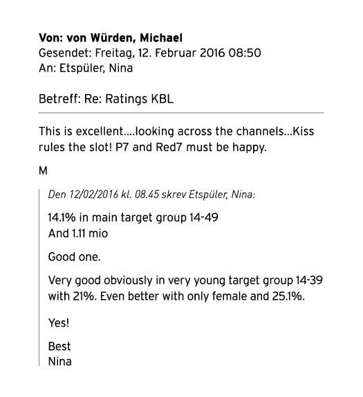 E-Mail Verlauf Michael von Würden (Text)